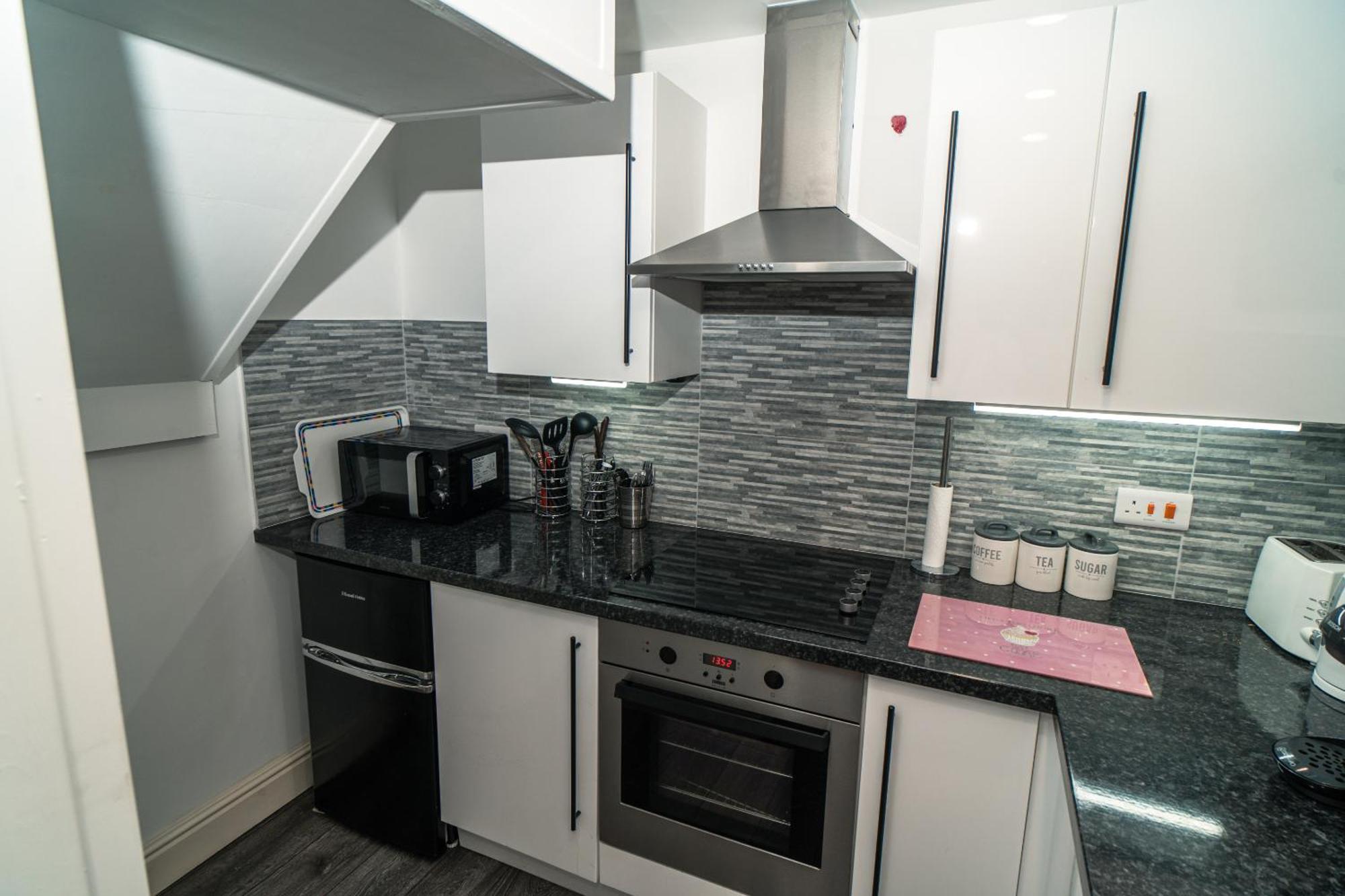 Beachmount Holiday Apartments Colwyn Bay Bilik gambar