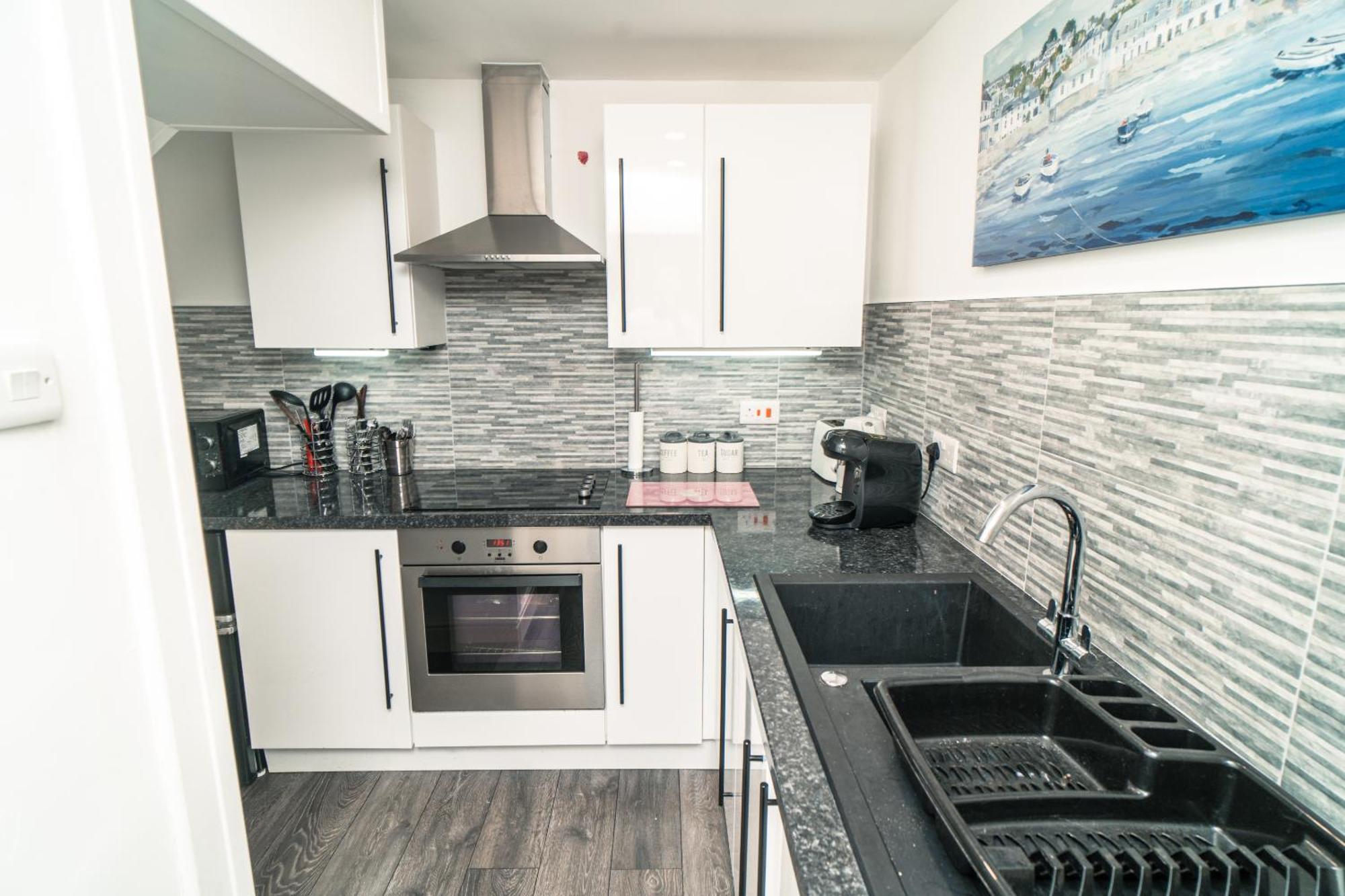 Beachmount Holiday Apartments Colwyn Bay Bilik gambar